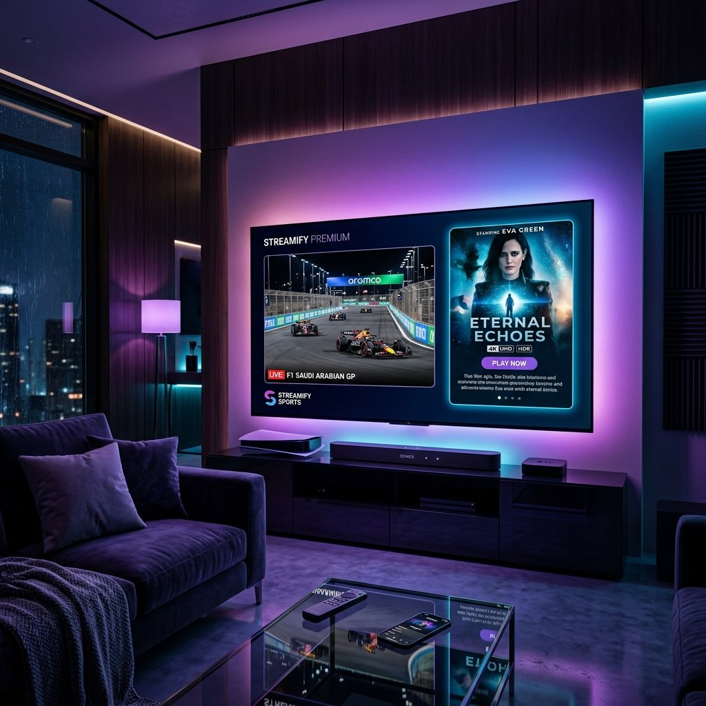 SmartPlus IPTV Screen Preview
